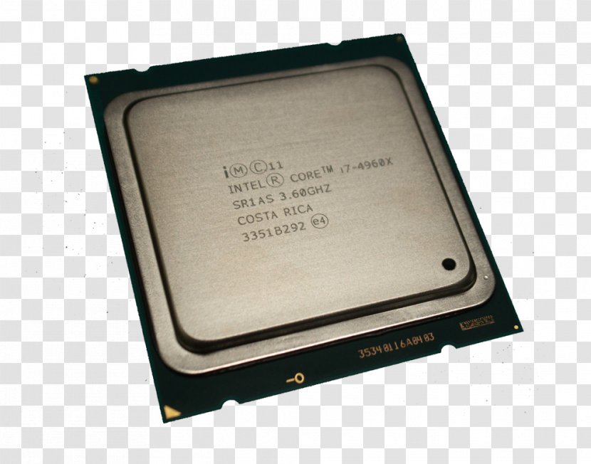Laptop Central Processing Unit Intel Core I7-4960X Computer Information Transparent PNG
