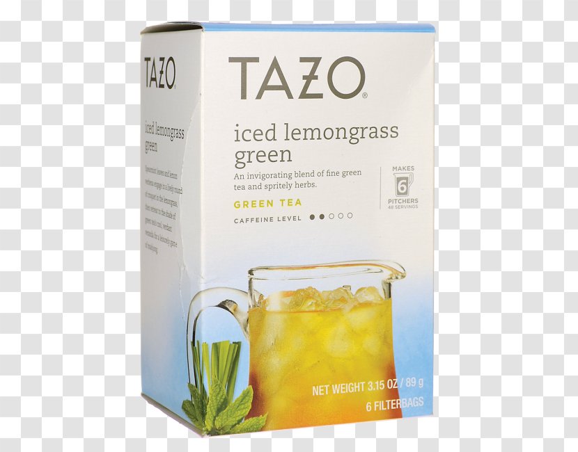 Green Tea Iced Tazo Black Transparent PNG