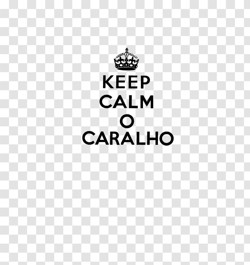 Keep Calm And Carry On T-shirt Wall Decal Sticker - Black Transparent PNG