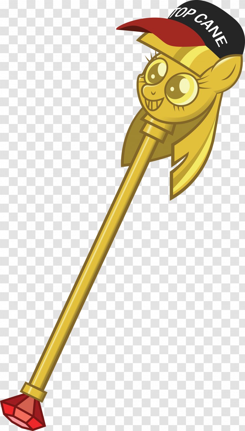 Sweetie Belle Character Sceptre Clip Art - Yellow - Royal Transparent PNG