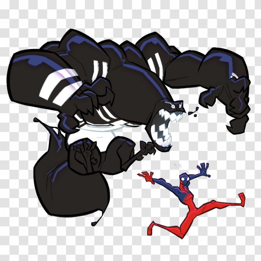 Spider-Man Venom Fan Art DeviantArt Drawing - Scary Transparent PNG