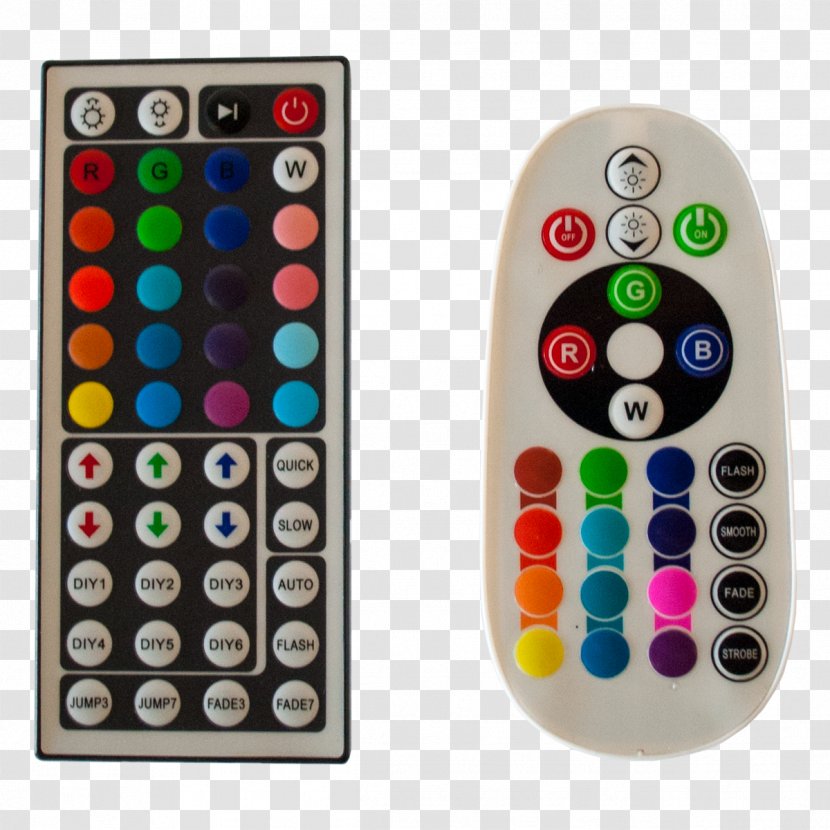 LED Strip Light Light-emitting Diode RGB Color Model Remote Controls - Floodlight - Party Table Transparent PNG