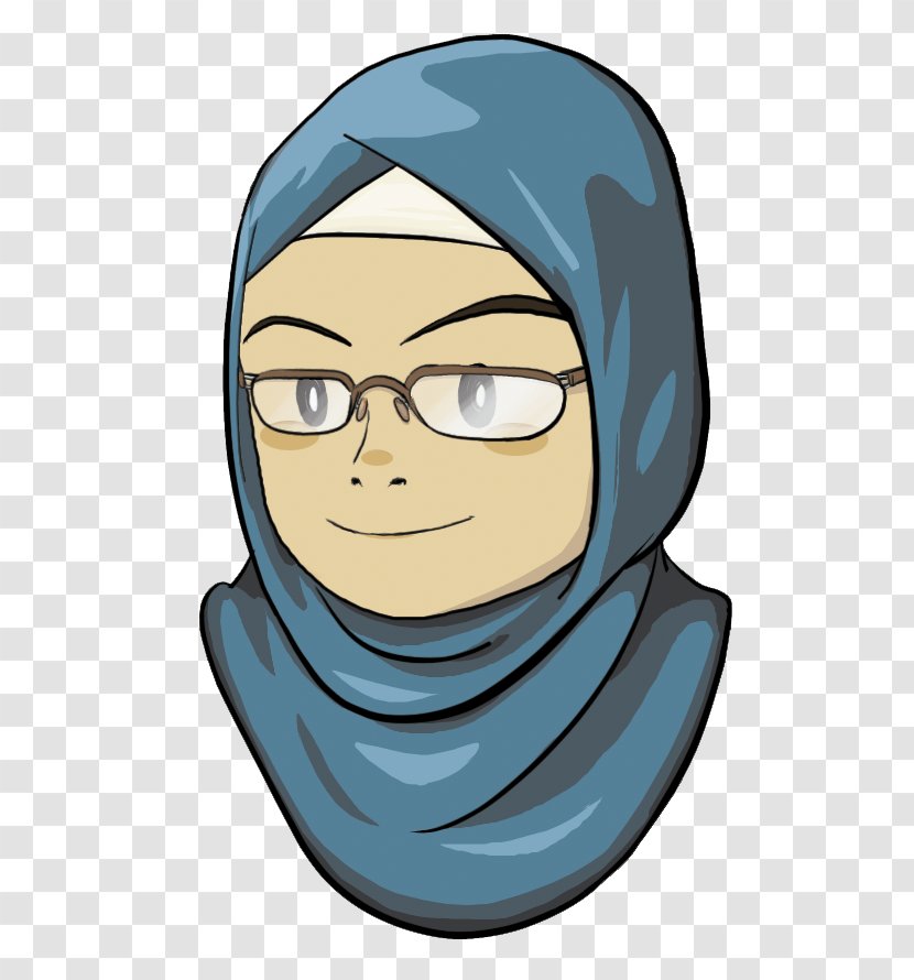 Drawing Durood Hijab Clip Art - Cartoon - Muslim Transparent PNG