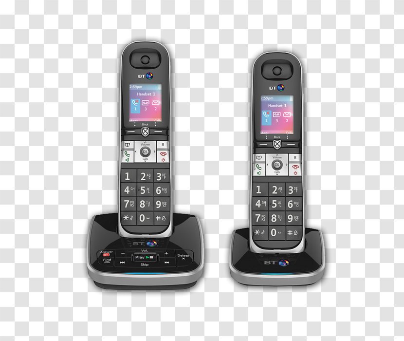 Cordless Telephone Answering Machines Call Blocking Digital Enhanced Telecommunications - Technology - Answer Phone Transparent PNG