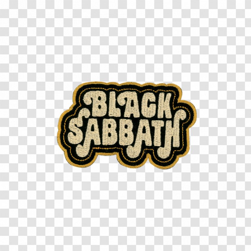 Black Sabbath Logo Sewing Brand Font Transparent PNG