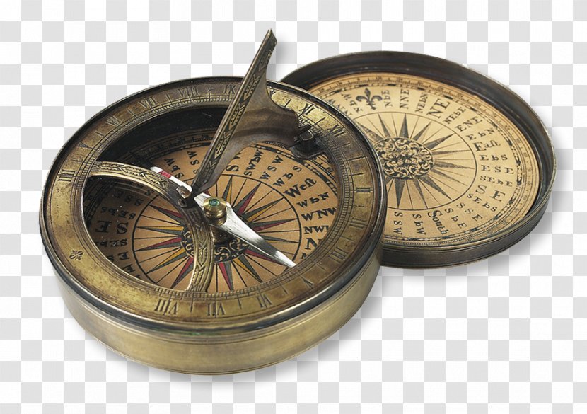 North Sundial Compass 18th Century Gnomon Transparent PNG