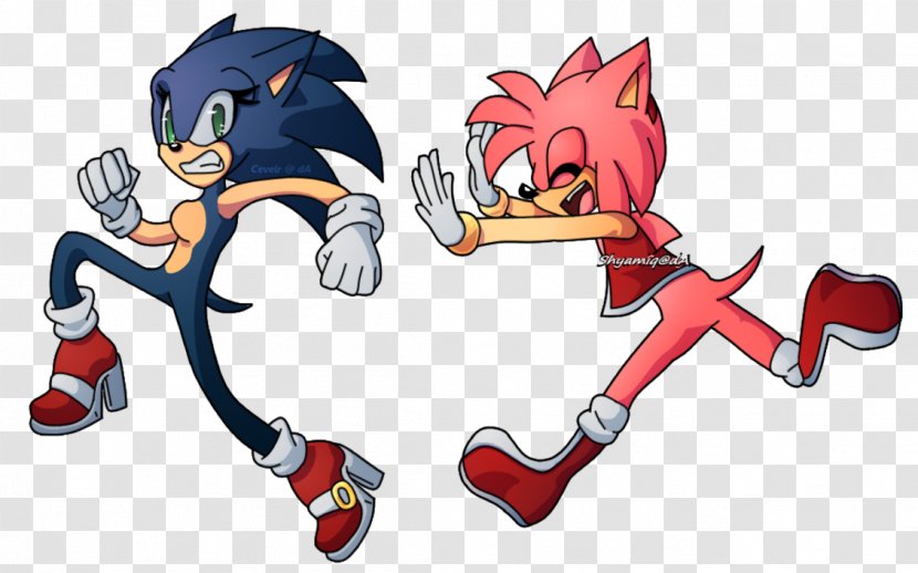 Gender Bender Amy Rose Sonic Chaos Shadow The Hedgehog - Tree - Switch Transparent PNG