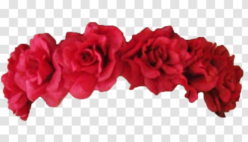 Wreath Flower Crown Garland Red - Clothing Accessories Transparent PNG