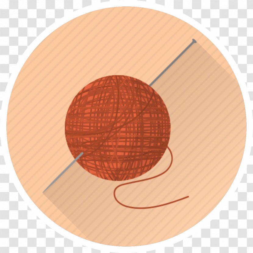 Hand-Sewing Needles Thread Textile - Peach - Sewing Needle Transparent PNG