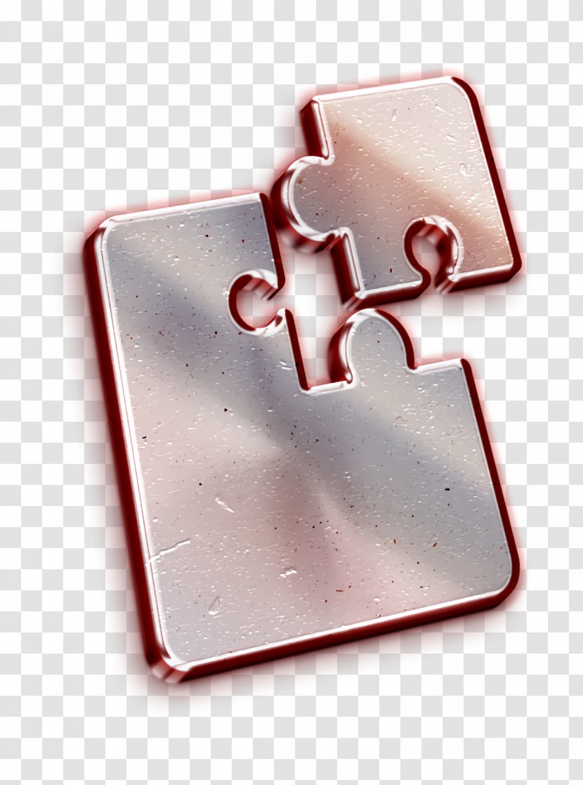 Puzzle Icon - Jigsaw - Metal Logo Transparent PNG