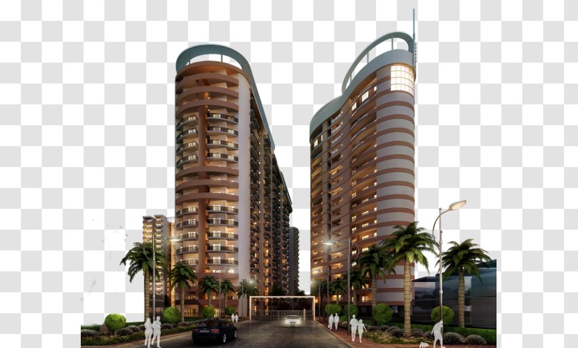 Condominium Commercial Building Real Estate Skyscraper - Metropolis Transparent PNG