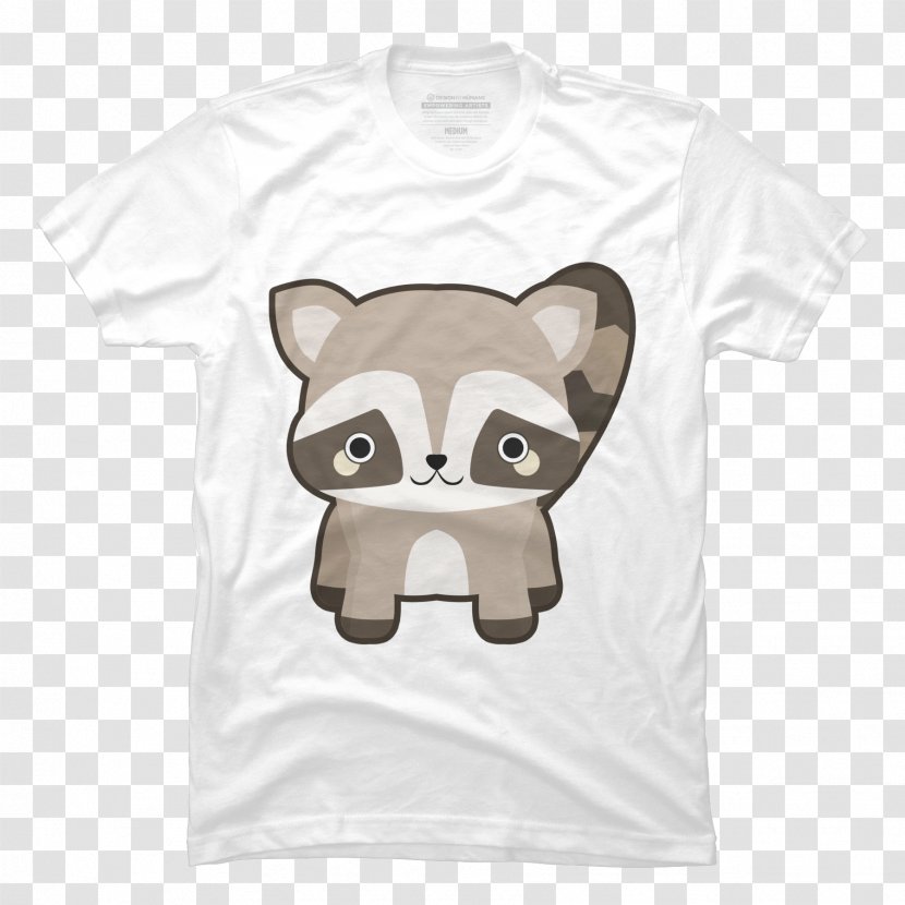 Raccoon T-shirt Kavaii Bear Koala - Cartoon Transparent PNG