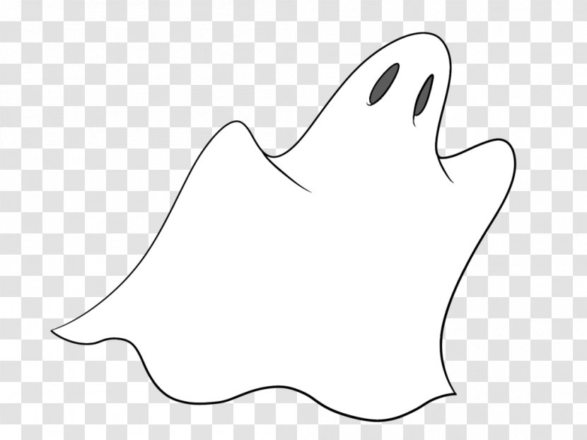 Drawing /m/02csf Line Art Cartoon Clip - Silhouette - Spook Returns Transparent PNG