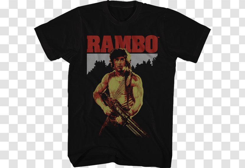 T-shirt John Rambo Clothing - Film Transparent PNG