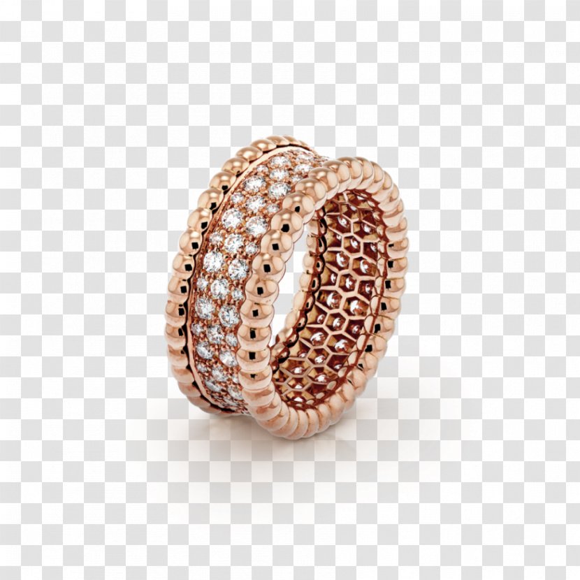Ring Van Cleef & Arpels Jewellery Diamond Pearl - Jewelry Making Transparent PNG
