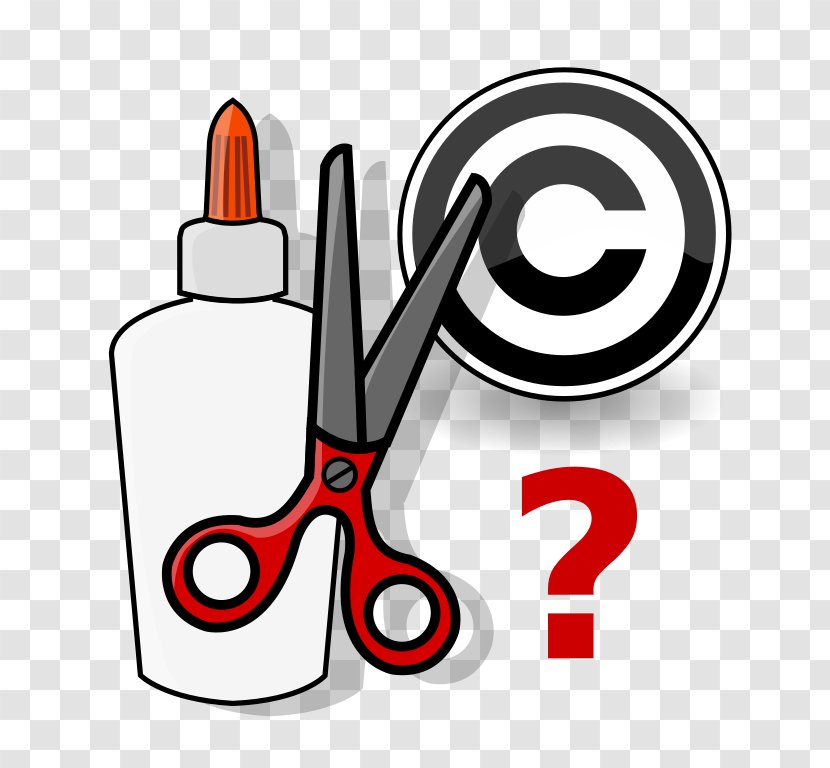 Plagiarism Copyright Symbol Cut, Copy, And Paste Fair Use - Infringement Transparent PNG