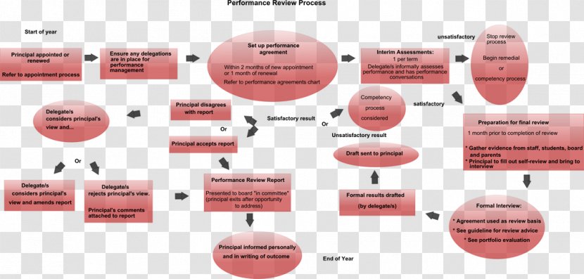 Organization Performance Management Appraisal Flowchart - Structure - Financial Information Chart Transparent PNG