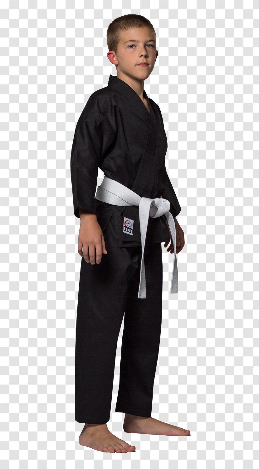Dobok Karate Gi Kenpō Brazilian Jiu-jitsu - Sleeve - Children Taekwondo Material Transparent PNG