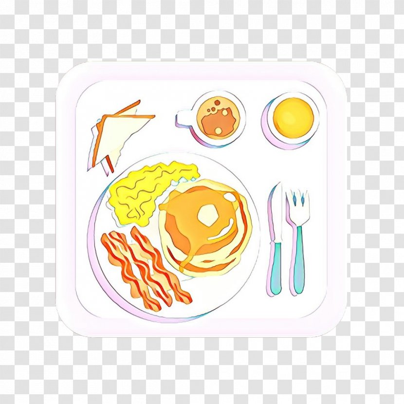 Cartoon Kids - Meal - Tableware Transparent PNG