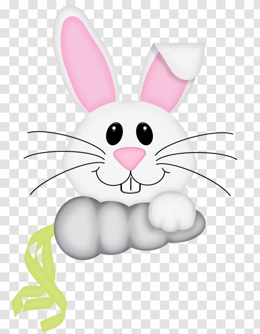 Easter Bunny Egg Basket Wedding Invitation - Bunnies Transparent PNG
