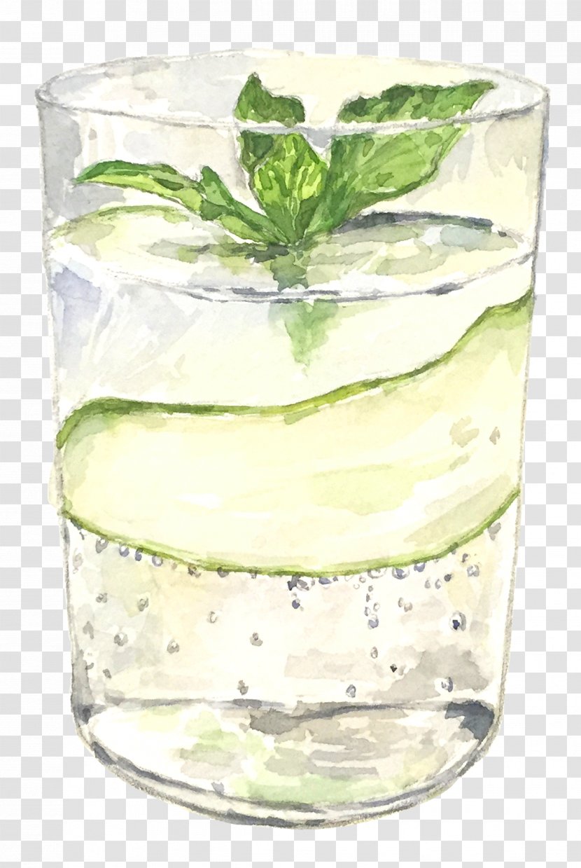 Rickey Lime Mojito Vodka Tonic Gin And - Lemonade Transparent PNG