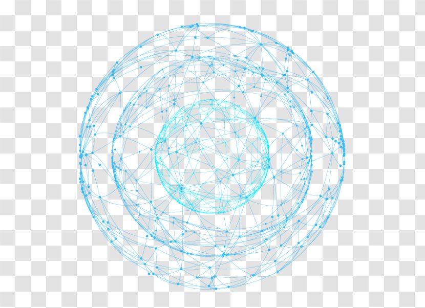 Circle Point Pattern - Microsoft Azure Transparent PNG