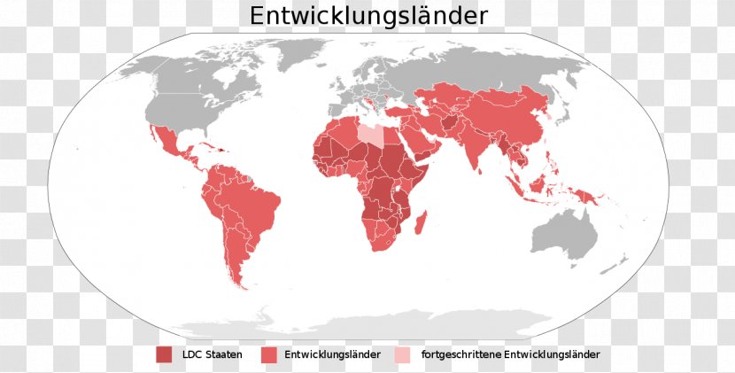 World Map Globe Blank - English Transparent PNG