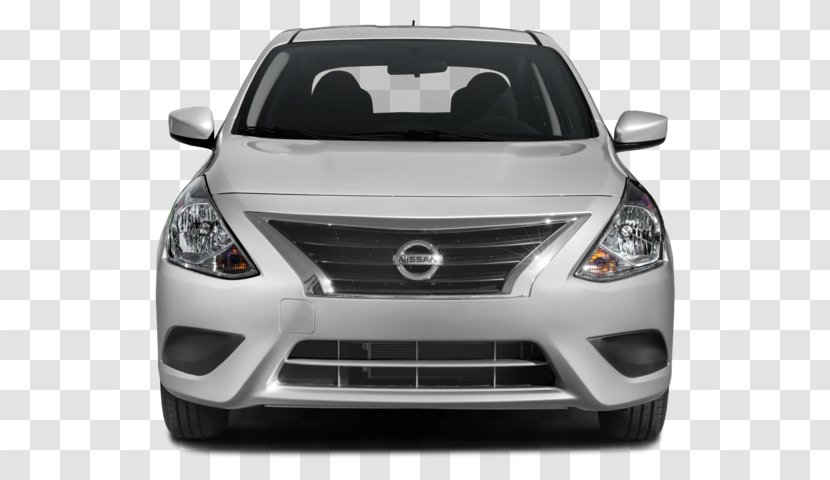 2018 Nissan Versa 1.6 S Plus Sedan Pathfinder SV Car - Hood Transparent PNG