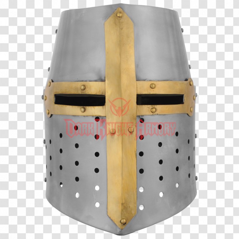 Crusades Middle Ages 14th Century Great Helm Helmet Transparent PNG
