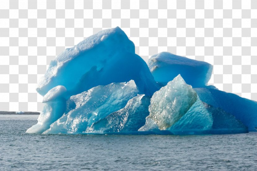 Iceberg Global Warming Arctic Ocean Polar Ice Cap Climate - Data - Blue Transparent PNG