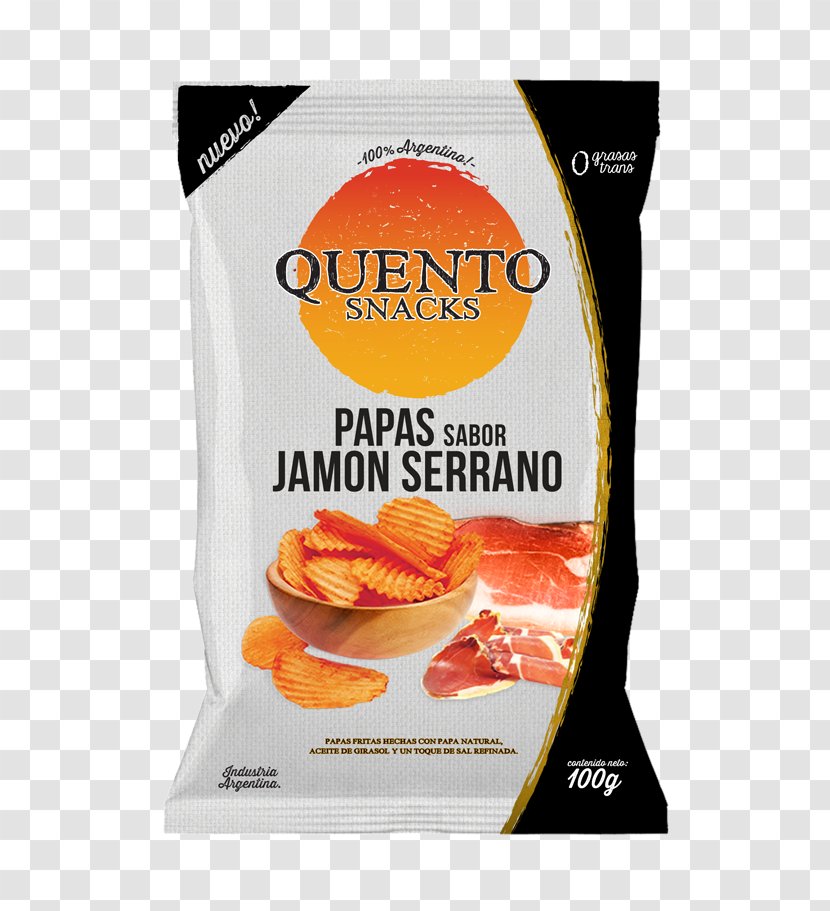 Potato Chip French Fries Quento Snacks- - Jam%c3%b3n Serrano - Jamon Transparent PNG