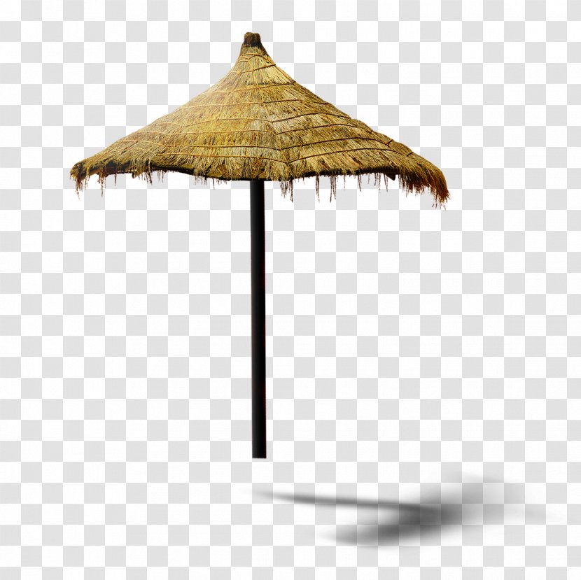 Umbrella Beach Icon - Straw Transparent PNG
