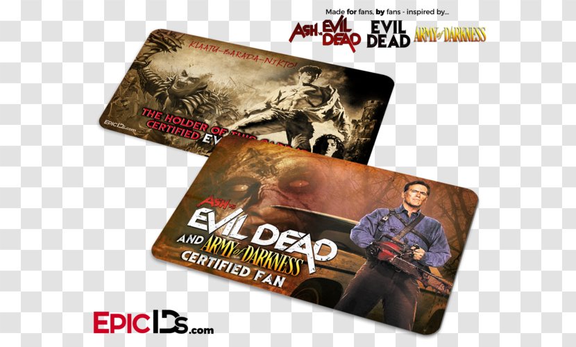 Ash Williams Evil Dead Film Series Professor X Prop Replica - Vs Transparent PNG