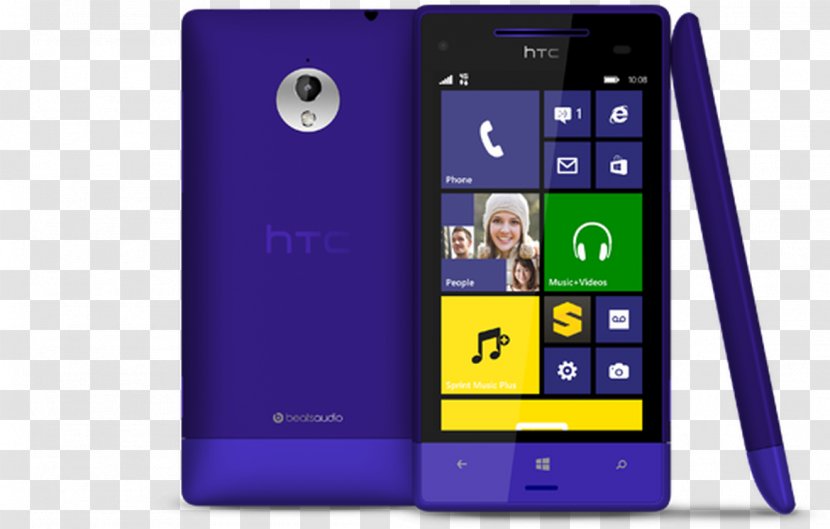 HTC Windows Phone 8X 8S Smartphone - Mobile Transparent PNG