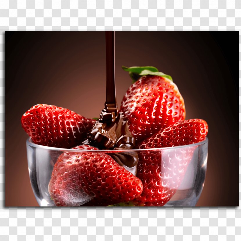 Chocolate Cake Strawberry Pudding Fondue - Indulgence Transparent PNG