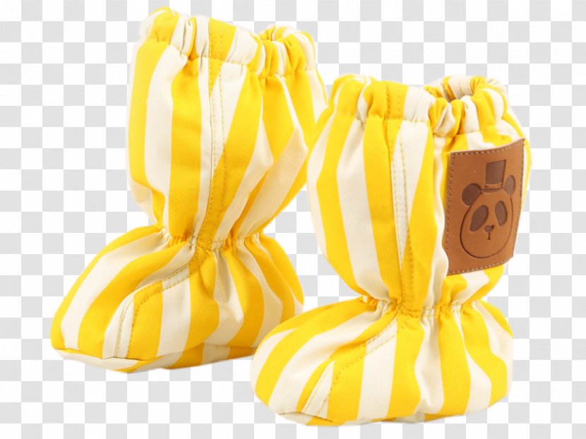 Shoe - Yellow - Stripes Transparent PNG