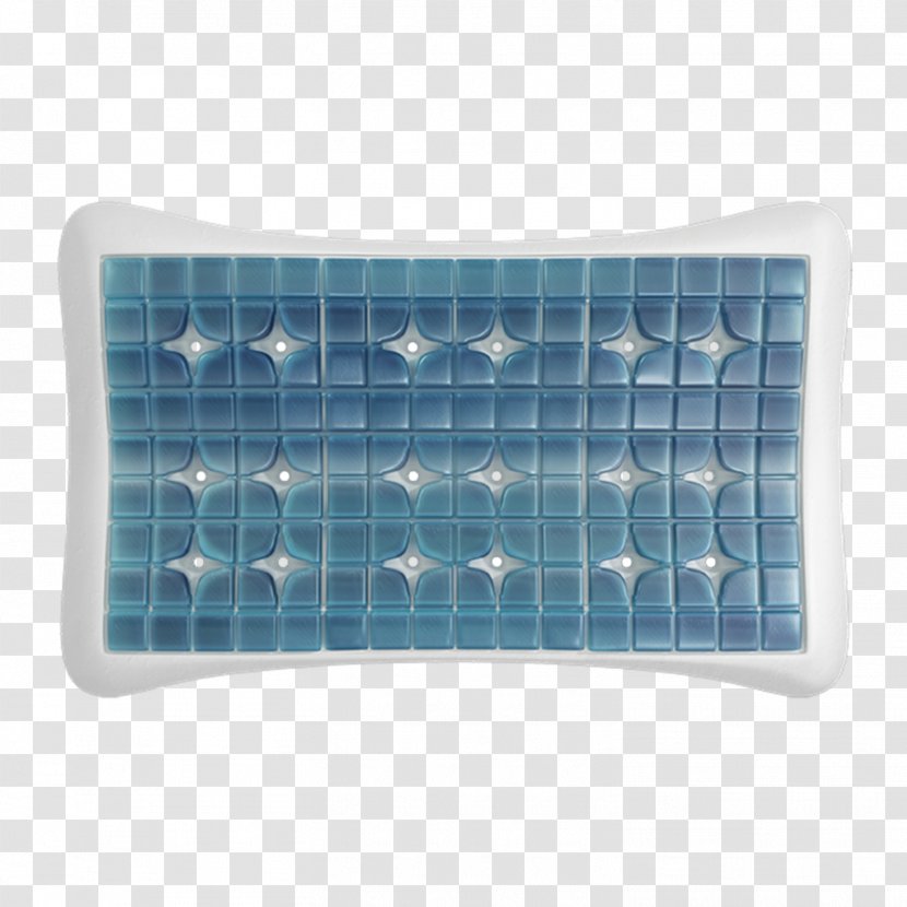 Pillow Cushion Foam Technogel Bed - Rectangle Transparent PNG