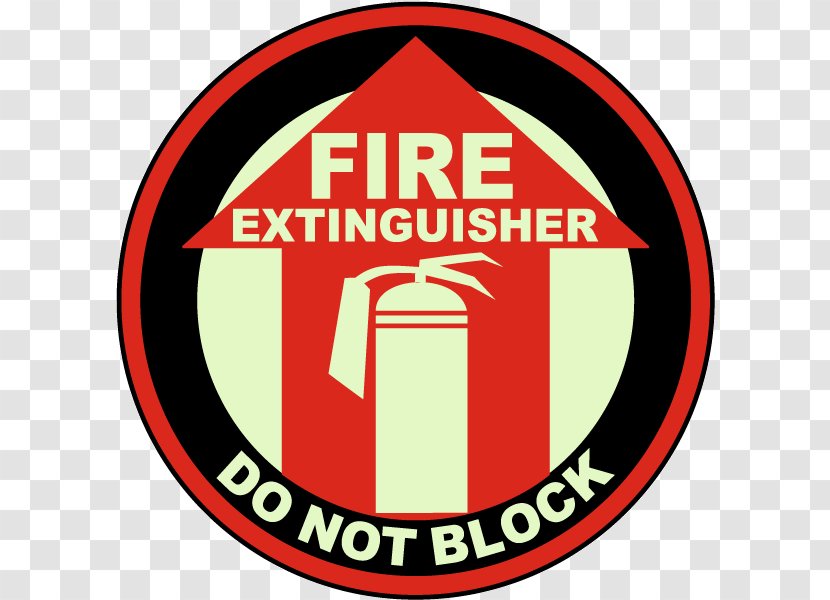Fire Extinguishers Logo Exit Sign Sticker - Glow Transparent PNG