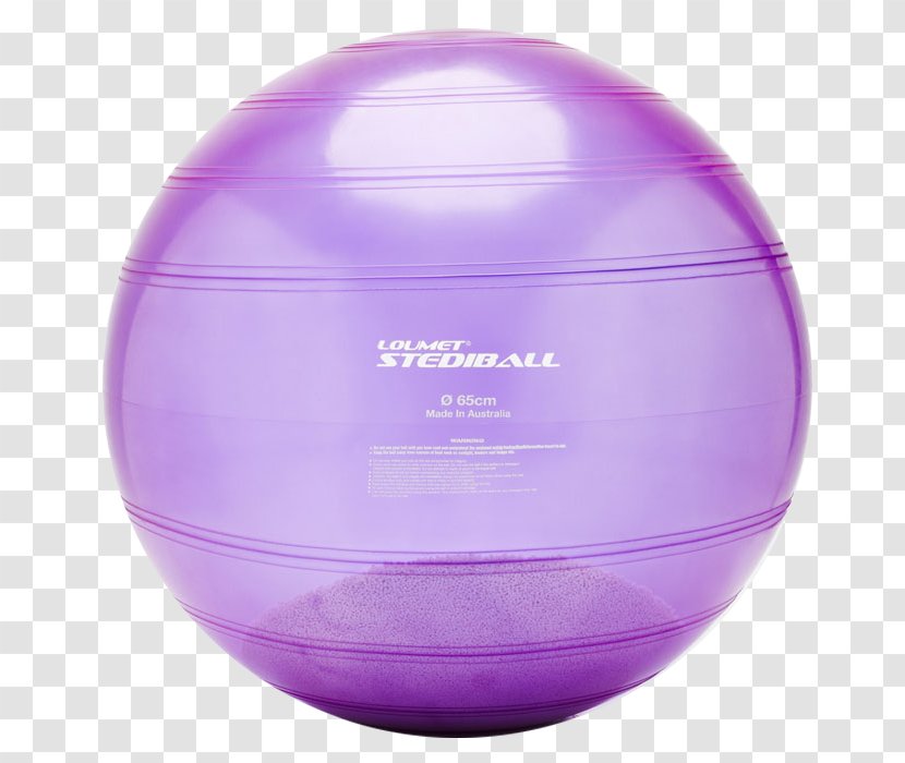 Exercise Balls Sphere Centimeter - Purple - Ball Transparent PNG