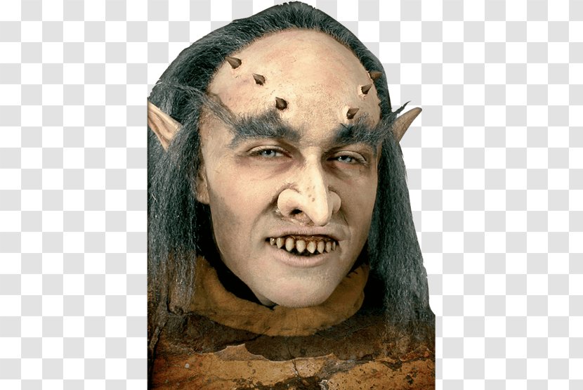 Goblin Live Action Role-playing Game Orc Mask - Jaw - Zhang Tooth Grin Transparent PNG