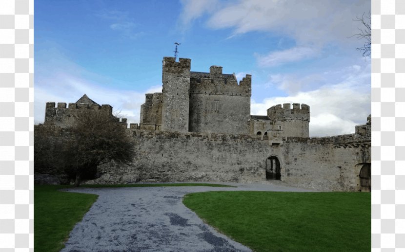 Cahir Castle Ross Cloughoughter County Carlow - Building Transparent PNG