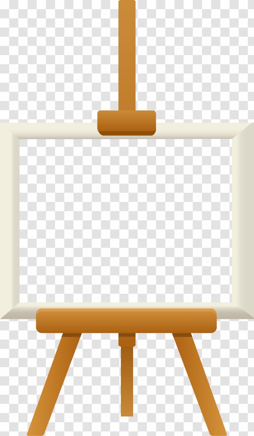 Easel Painting Canvas Art - Photography Transparent PNG