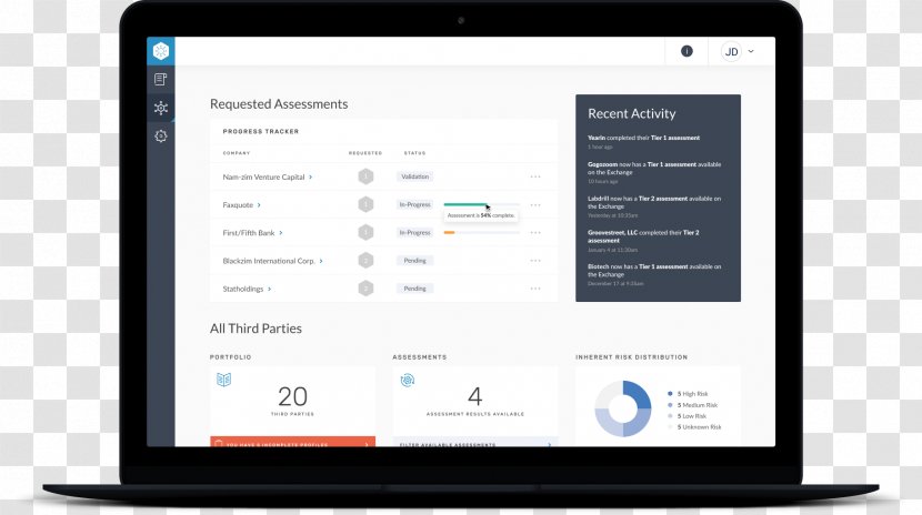 Slack Business Google Analytics Internet - Modern Brochure Transparent PNG