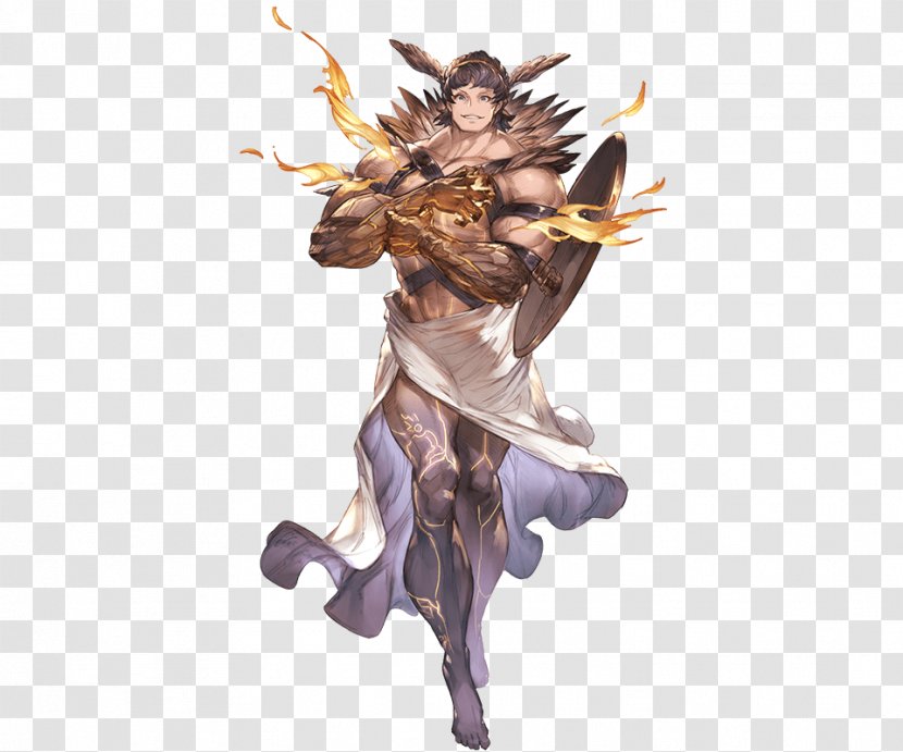 Granblue Fantasy Uriel Sandalphon Mobage Angel - The Animation - Figurine Transparent PNG