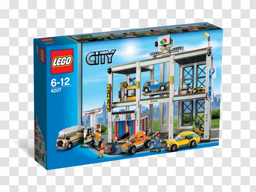 Amazon.com Lego City Toy Minifigure - Garage Transparent PNG
