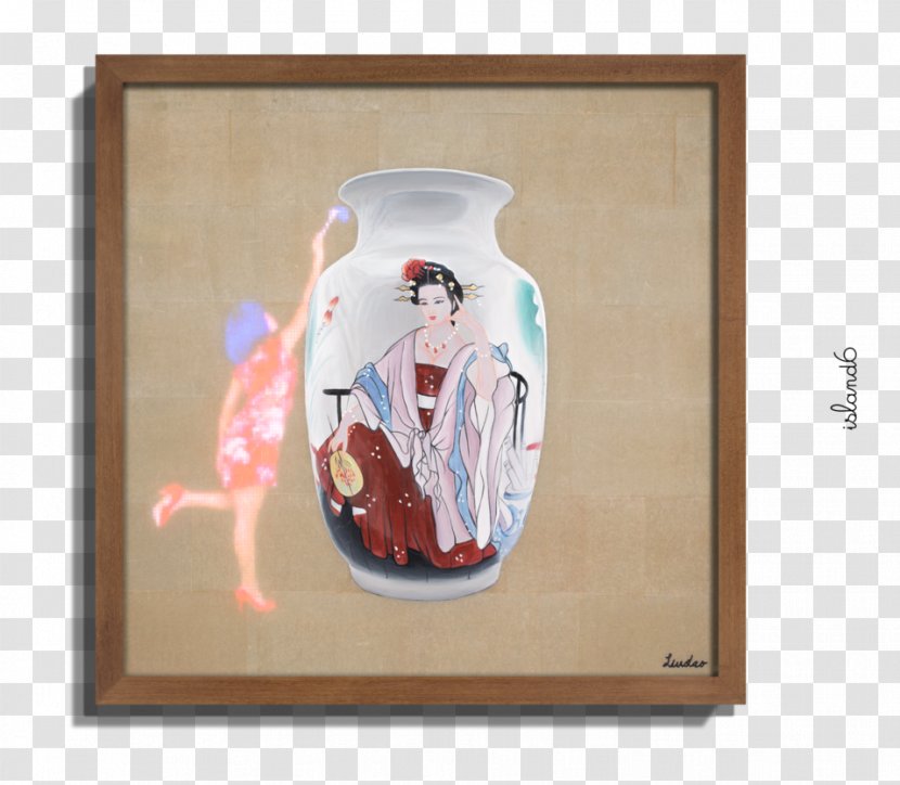 Still Life Painting Vase Glass Porcelain - Shanghai Transparent PNG
