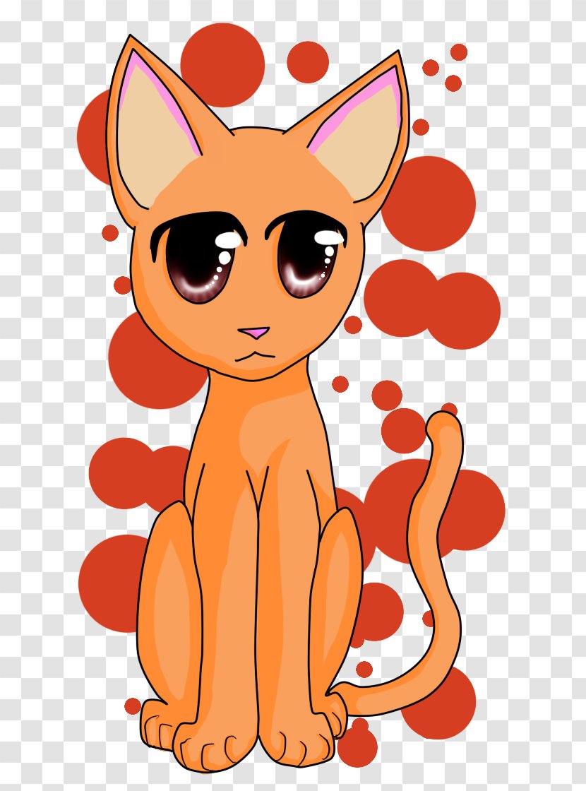 Whiskers Cat Red Fox Clip Art - Orange - Dragon Transparent PNG