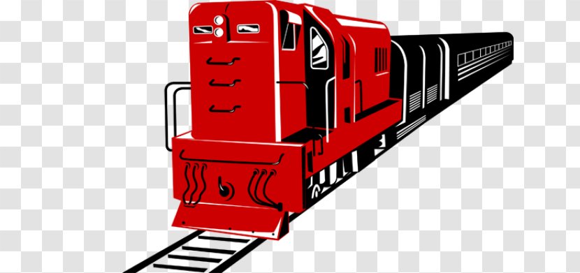 Rail Transport Train Diesel Locomotive Track - Freight Transparent PNG