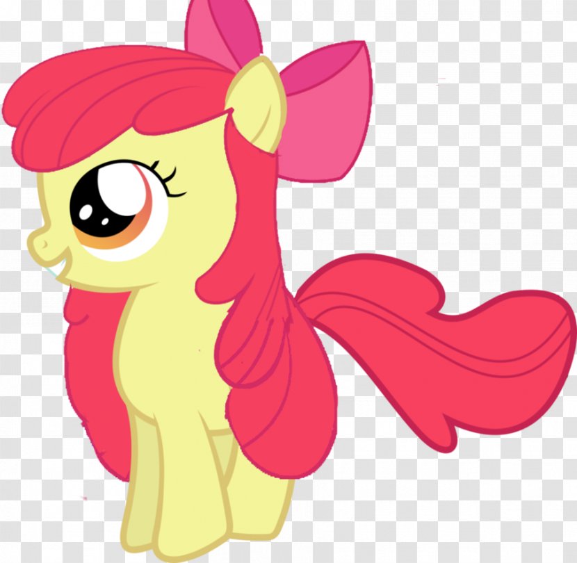 Pony Apple Bloom Applejack Equestria Sweetie Belle - Magenta - Hairstyles For Girls Transparent PNG