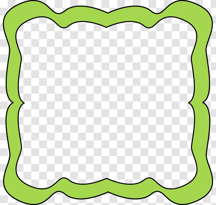 Green Area Pattern - Lime Border Frame Transparent Image Transparent PNG
